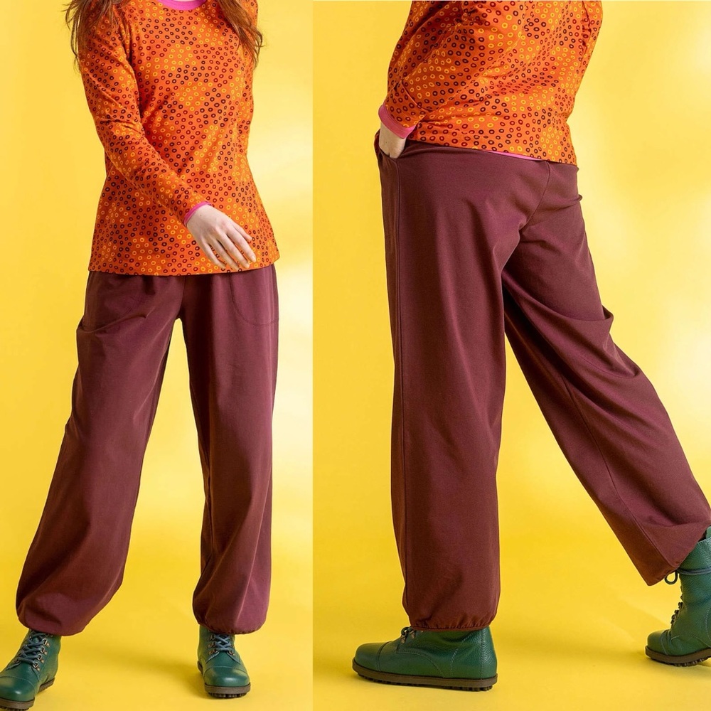 Gudrun Sjoden Jersey pants in organic cotton/spandex